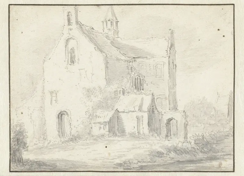 Romaanse kerk Wall Art by Unknown - High-Resolution Digital Print