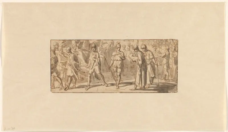 Romeinse soldaten Wall Art by anonymous - High-Resolution Digital Print