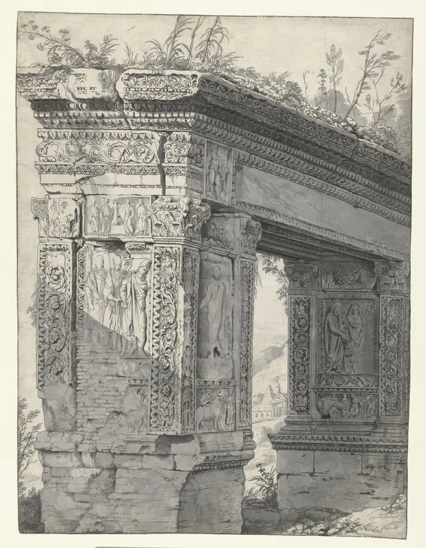 Romeinse triomfboog Wall Art by Willem Romeyn - High-Resolution Digital Print