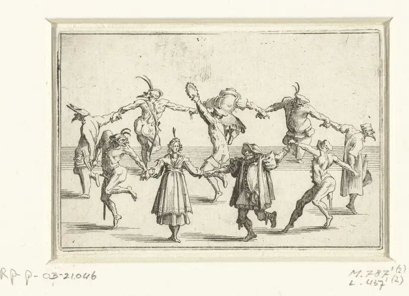 Rondedans Wall Art by Jacques Callot - High-Resolution Digital Print