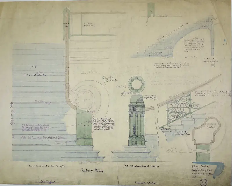 Rookery Building, Chicago, Illinois, Details