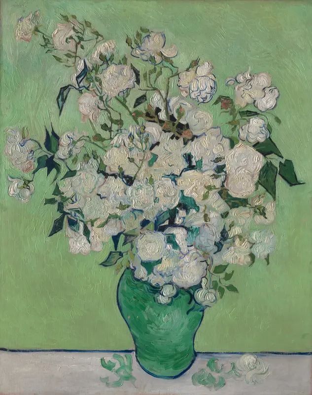 Roses Wall Art by Vincent van Gogh - High-Resolution Digital Print