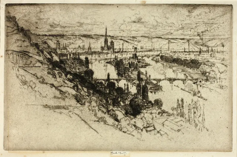 Rouen, from Bon Secours