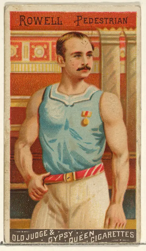 Rowell, Pedestrian, from the Goodwin Champion series for Old Judge and Gypsy Queen Cigarettes Wall Art by Goodwin & Company - High-Resolution Digital Print
