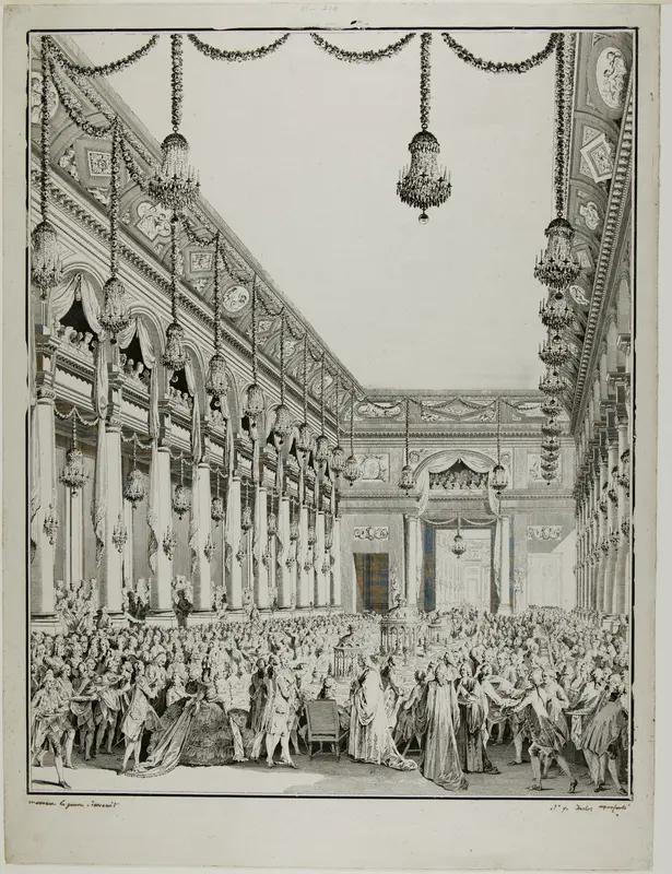 Royal Feast Wall Art by Jean Michel Moreau - High-Resolution Digital Print