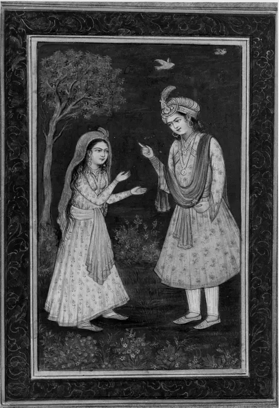 Royal Lovers in a Landscape Setting Wall Art by Unknown - High-Resolution Digital Print