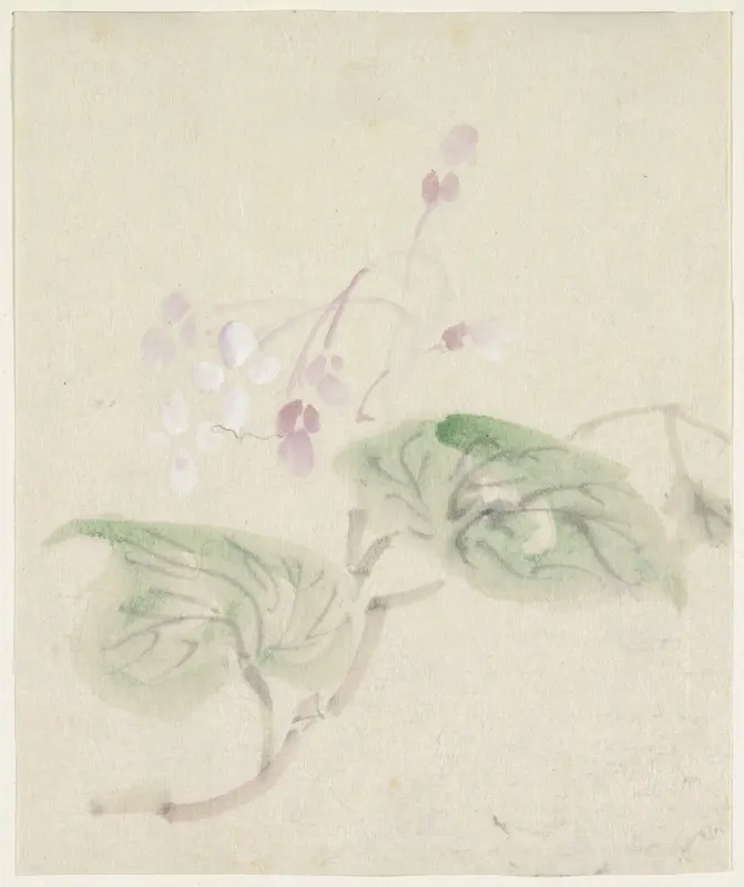 Roze wisteria Wall Art by Utagawa Kuniyoshi - High-Resolution Digital Print