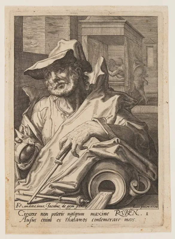 Ruben, from The Twelve Sons of Jacob Wall Art by Jacob de Gheyn, II - High-Resolution Digital Print