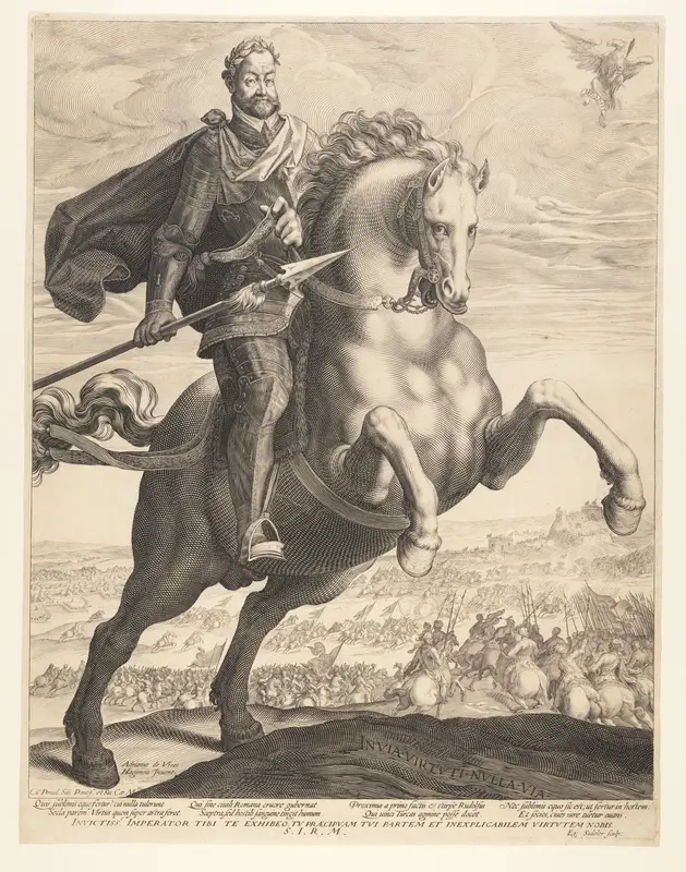 Rudolph II on Horseback