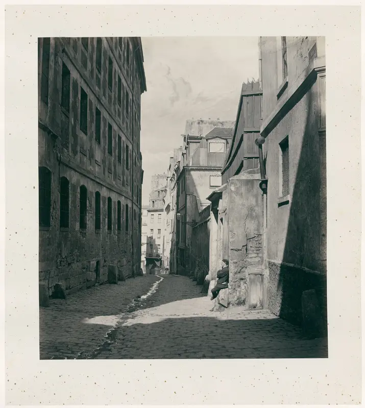 Rue Chartière (impasse Chartière) de la rue de Reims