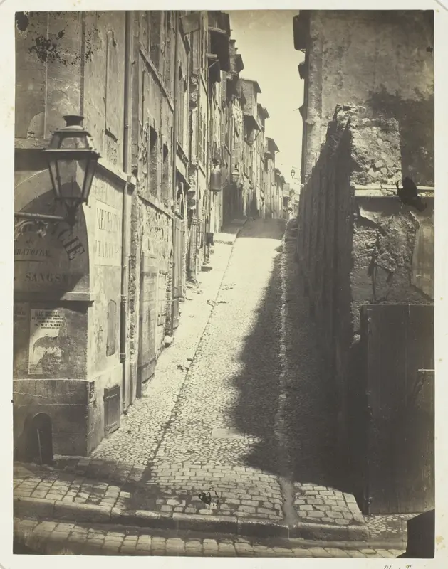 Rue des Grands Carmes, Vue prise de la Rue Ste. Marthe
