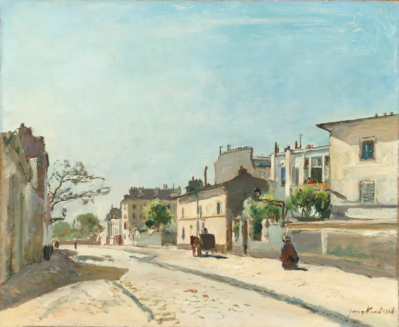 Rue Notre-Dame, Parijs Wall Art by Unknown - High-Resolution Digital Print