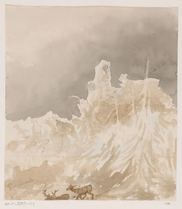 Ruïne in de Ardennen Wall Art by Unknown - High-Resolution Digital Print