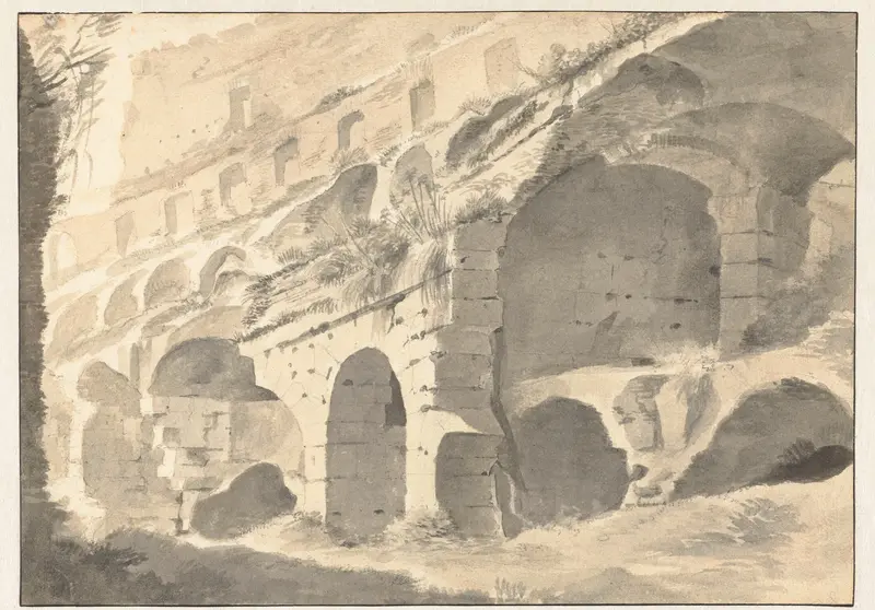 Ruïne van het Colosseum Wall Art by anonymous - High-Resolution Digital Print
