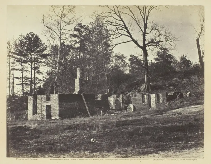 Ruins of Gains' Mill, Virginia