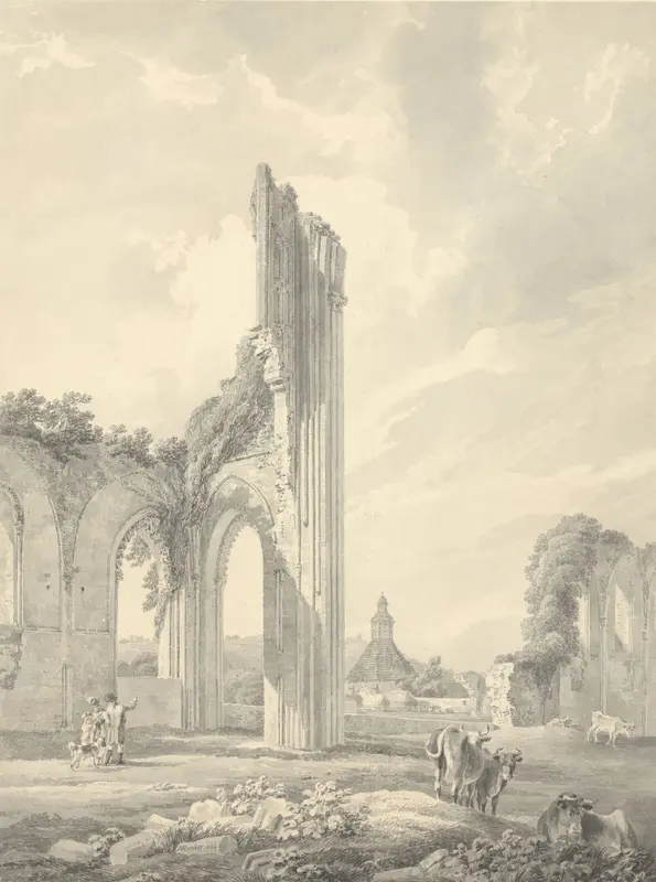 Ruins of Glastonbury Abbey