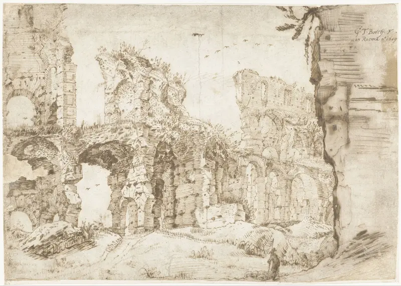 Ruins of the Colosseum, Rome, seen from within Wall Art by Unknown - High-Resolution Digital Print