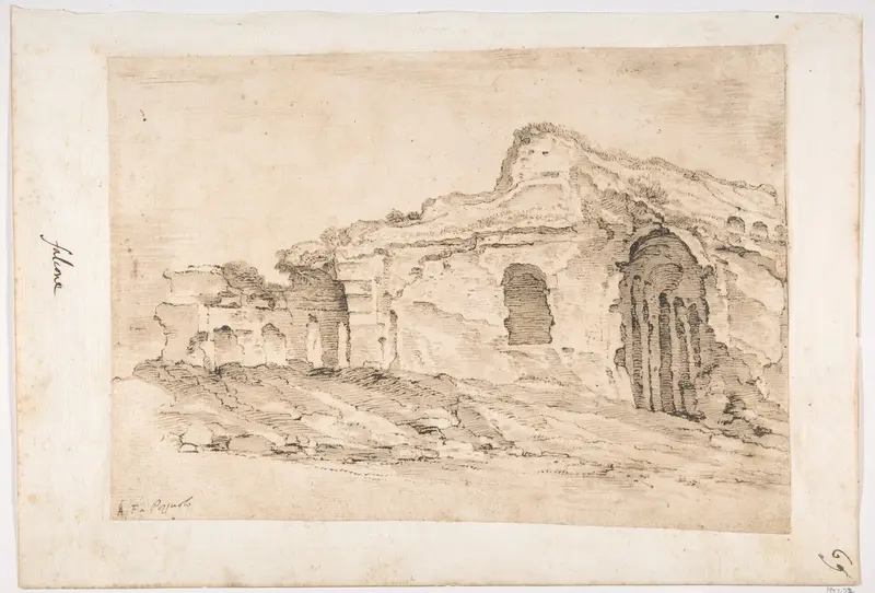 Ruins of the Roman Arena at Pozzuoli Wall Art by Aniello Falcone - High-Resolution Digital Print