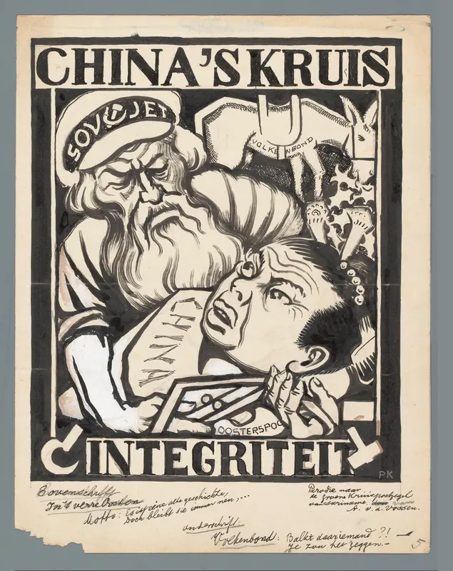 Rusland en China Wall Art by Unknown - High-Resolution Digital Print