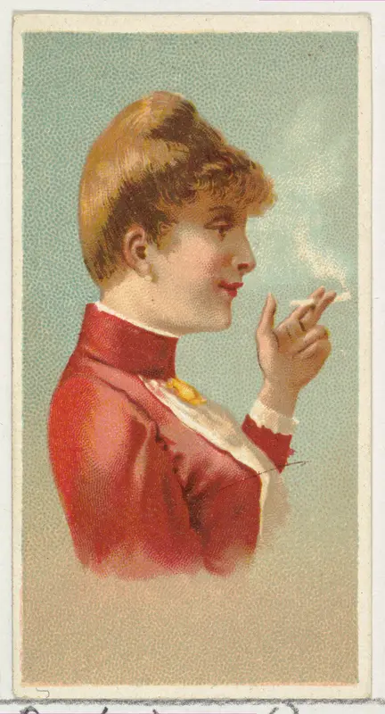 Russian Lady, printer's sample from World's Smokers series (N33) for Allen & Ginter Cigarettes by Allen & Ginter - High-Resolution Digital Print