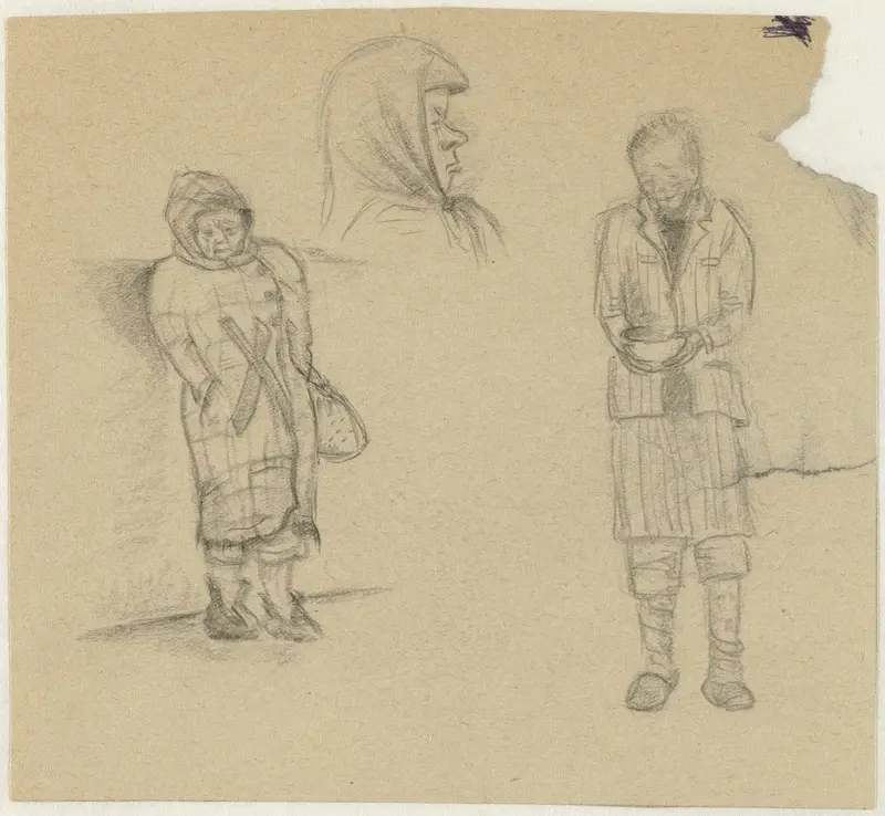 Russische vrouwen Wall Art by Aat Breur-Hibma - High-Resolution Digital Print