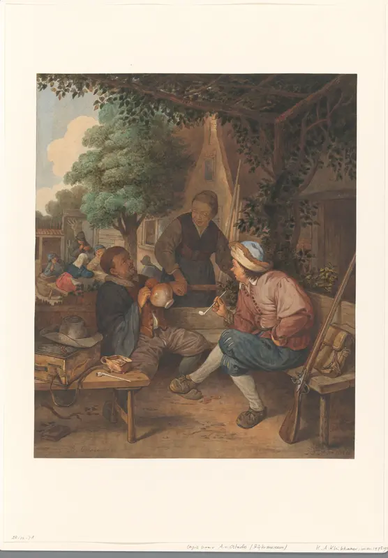 Rustende reizigers Wall Art by Hendrik Abraham Klinkhamer - High-Resolution Digital Print