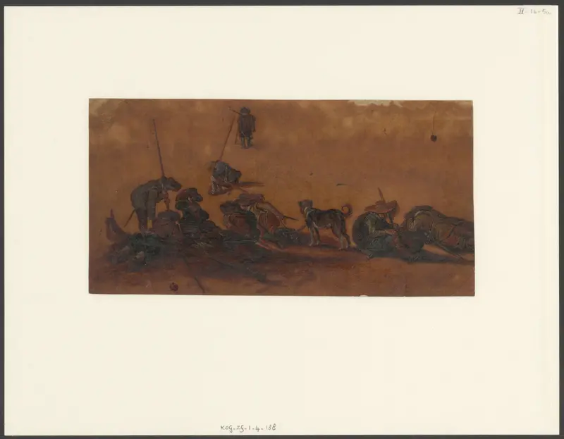 Rustende soldaten Wall Art by anonymous - High-Resolution Digital Print