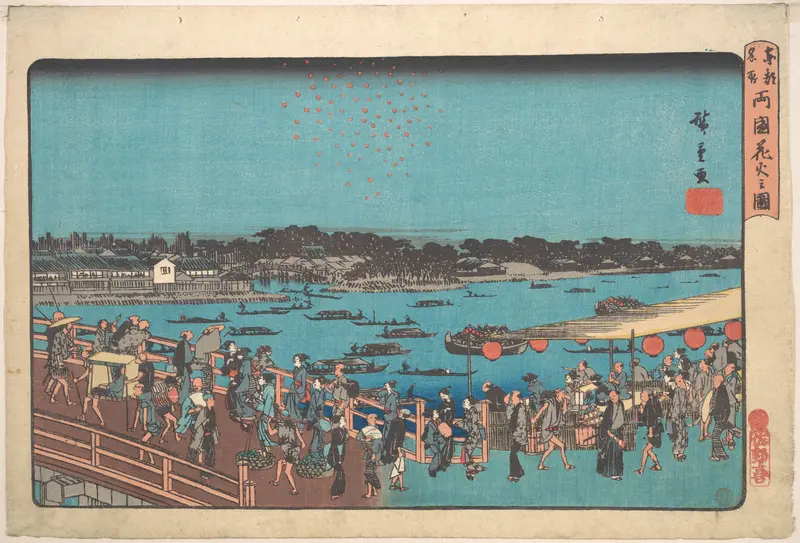 Ryogoku Hanabi no Zu