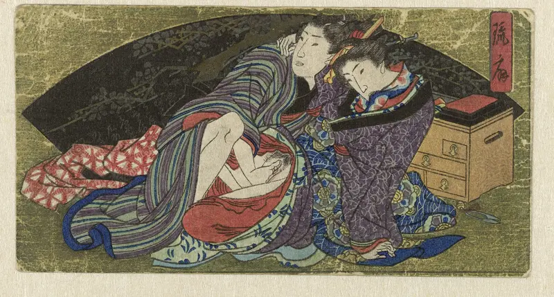 Ryûsen, de 'gladde waaier' Wall Art by anonymous - High-Resolution Digital Print