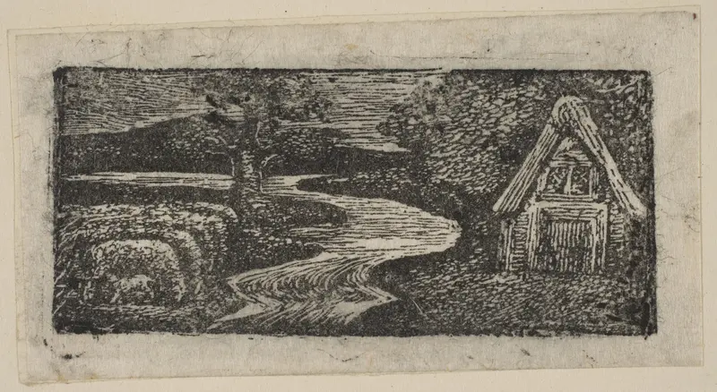Sabrina's Silvery Flood, from Thornton's "Pastorals of Virgil" Wall Art by William Blake - High-Resolution Digital Print