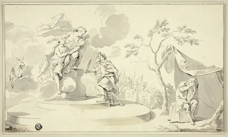 Sacrifice of Iphigenia Wall Art by Tillwood - High-Resolution Digital Print