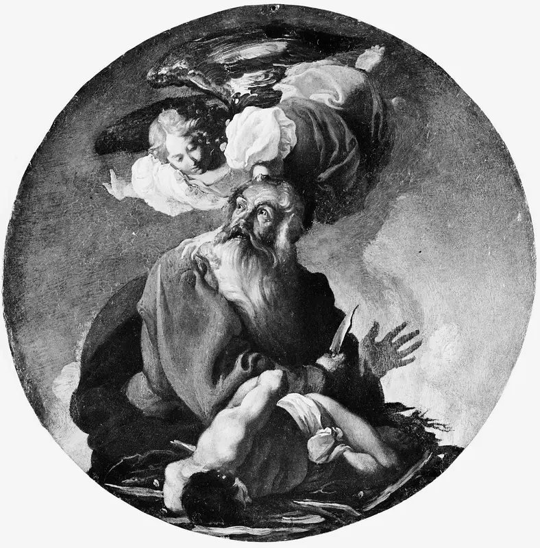Sacrifice of Isaac Wall Art by School of Johann Liss - High-Resolution Digital Print