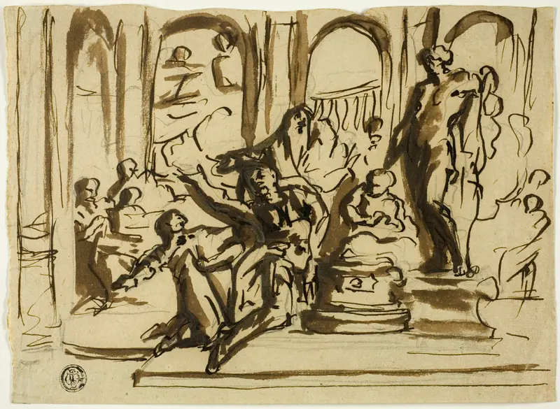 Sacrificial Scene Wall Art by Unknown artist - High-Resolution Digital Print