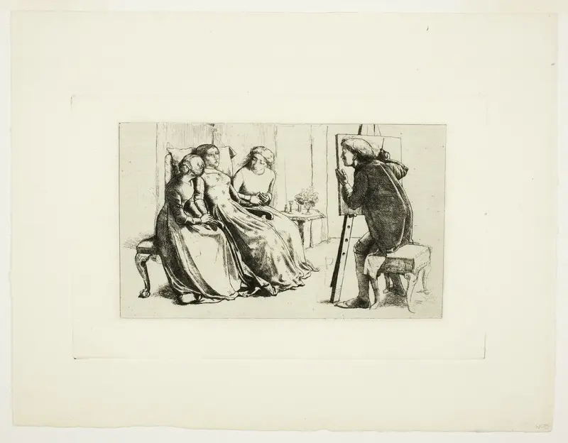 Saint Agnes of Intercession Wall Art by Sir John Everett Millais - High-Resolution Digital Print