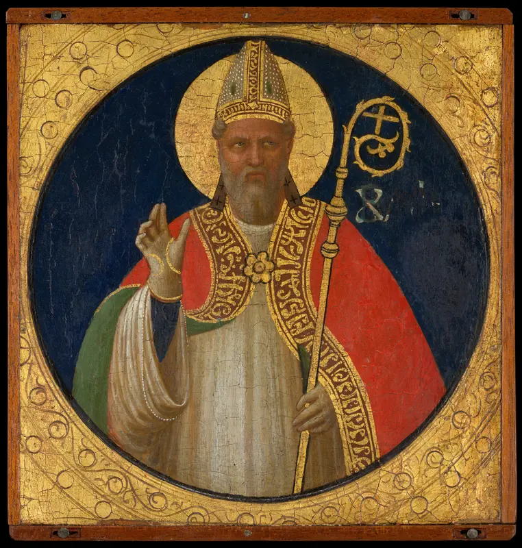 Saint Alexander Wall Art by Fra Angelico (Guido di Pietro) - High-Resolution Digital Print