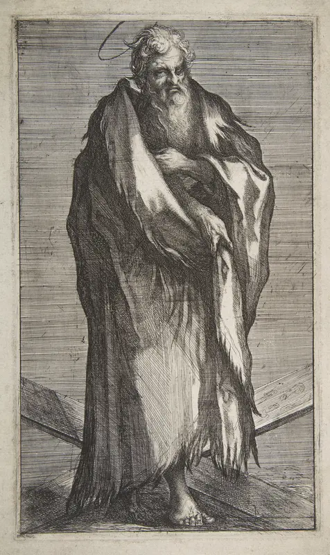 Saint Andrew Wall Art by Jacques Bellange - High-Resolution Digital Print
