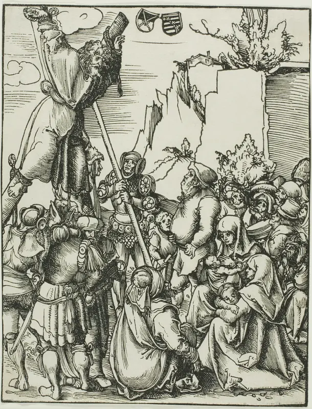 Saint Andrew, from The Martyrdom of the Apostles