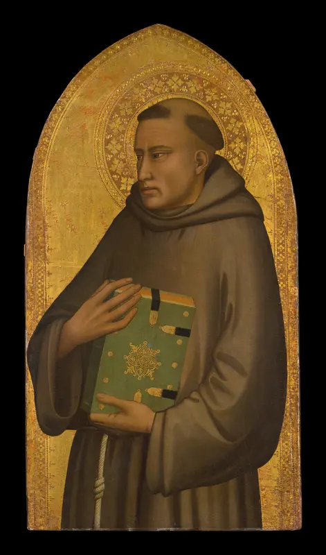Saint Anthony of Padua Wall Art by Maso di Banco - High-Resolution Digital Print