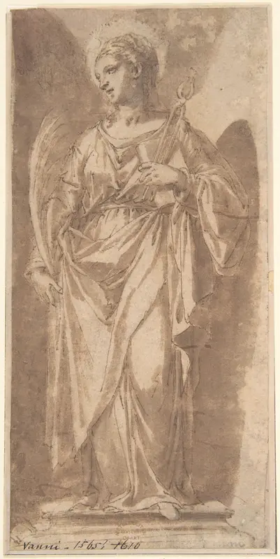 Saint Apollonia of Alexandria Wall Art by Anonymous, Italian, Roman-Bolognese, 17th century - High-Resolution Digital Print