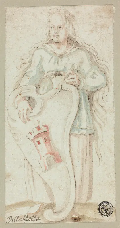 Saint Barbara Wall Art by Unknown artist - High-Resolution Digital Print