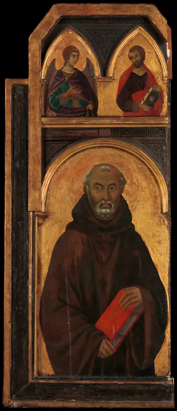 Saint Benedict Wall Art by Segna di Buonaventura - High-Resolution Digital Print