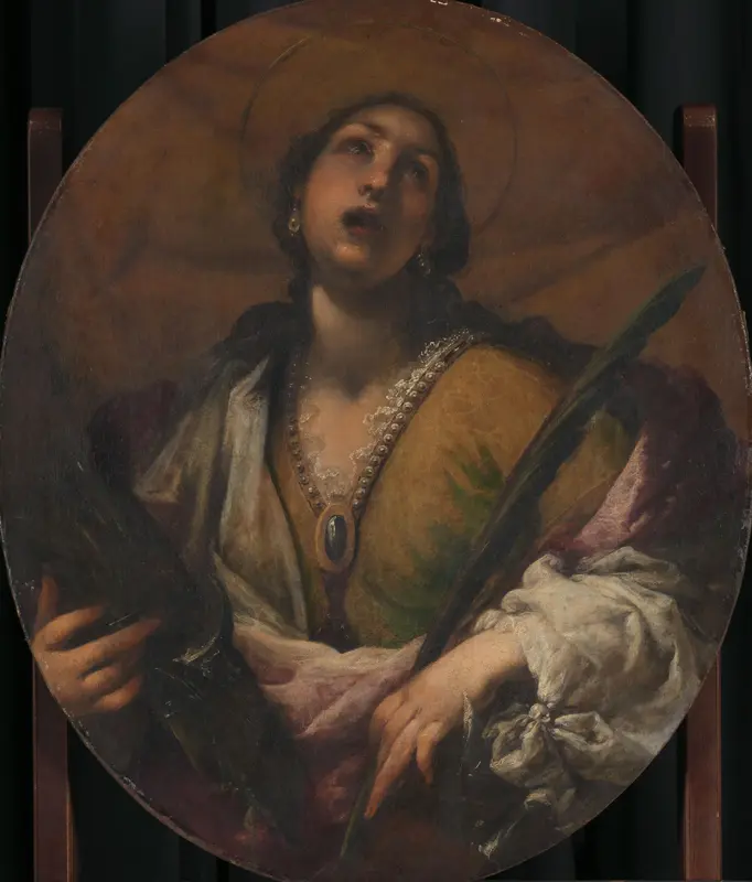 Saint Catherine Wall Art by Francesco Montelatici - High-Resolution Digital Print