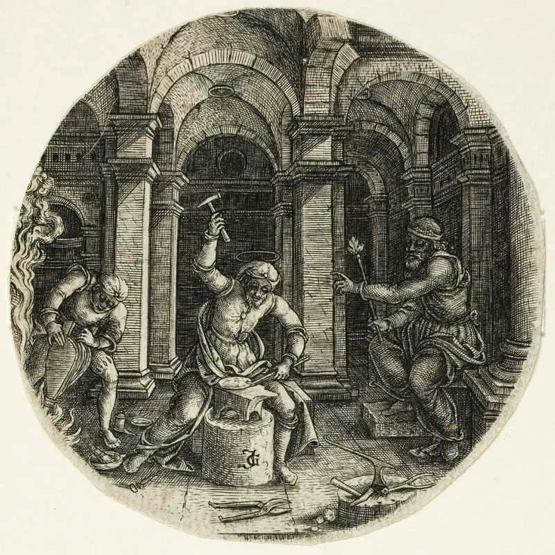 Saint Eligius and King Dagobert