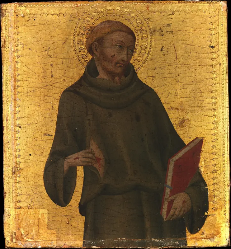Saint Francis Wall Art by Sano di Pietro (Ansano di Pietro di Mencio) - High-Resolution Digital Print