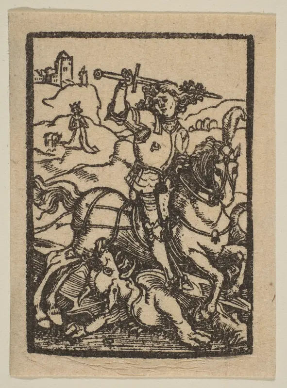Saint George Wall Art by Albrecht Dürer - High-Resolution Digital Print