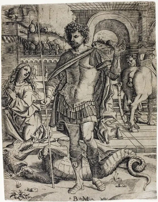 Saint George Wall Art by Benedetto Montagna - High-Resolution Digital Print