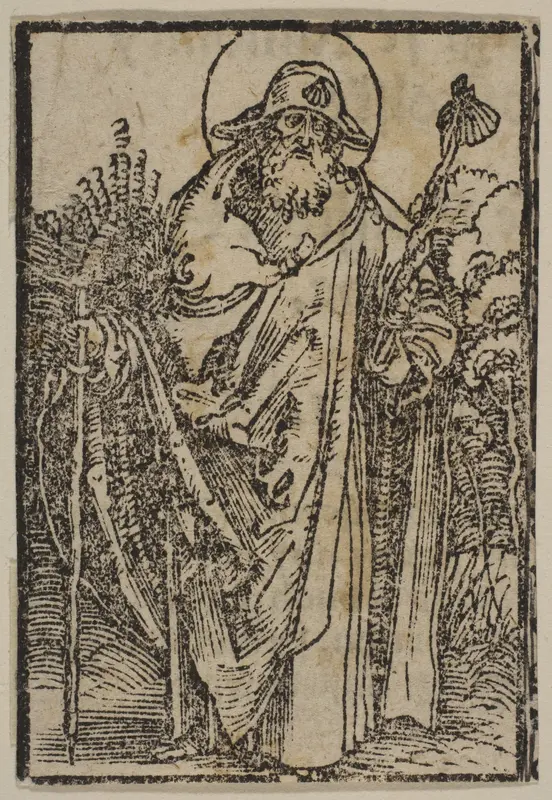 Saint James Major Wall Art by Albrecht Dürer - High-Resolution Digital Print