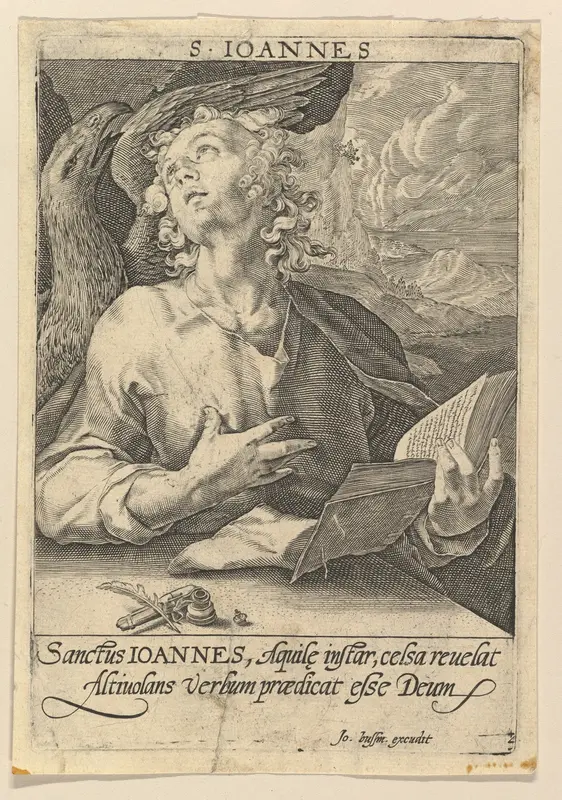Saint John, from Christ and the Apostles Wall Art by Anonymous - High-Resolution Digital Print