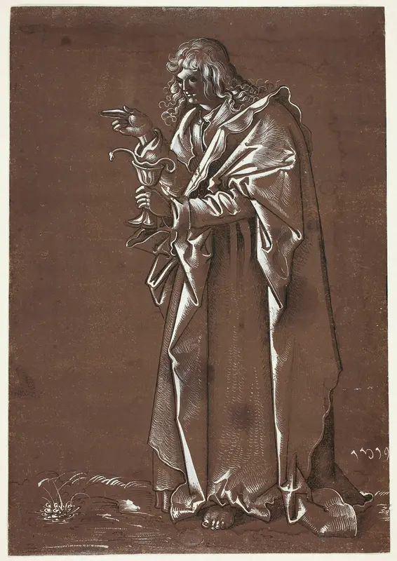 Saint John the Evangelist Wall Art by Hans Franckenberger, the Elder - High-Resolution Digital Print