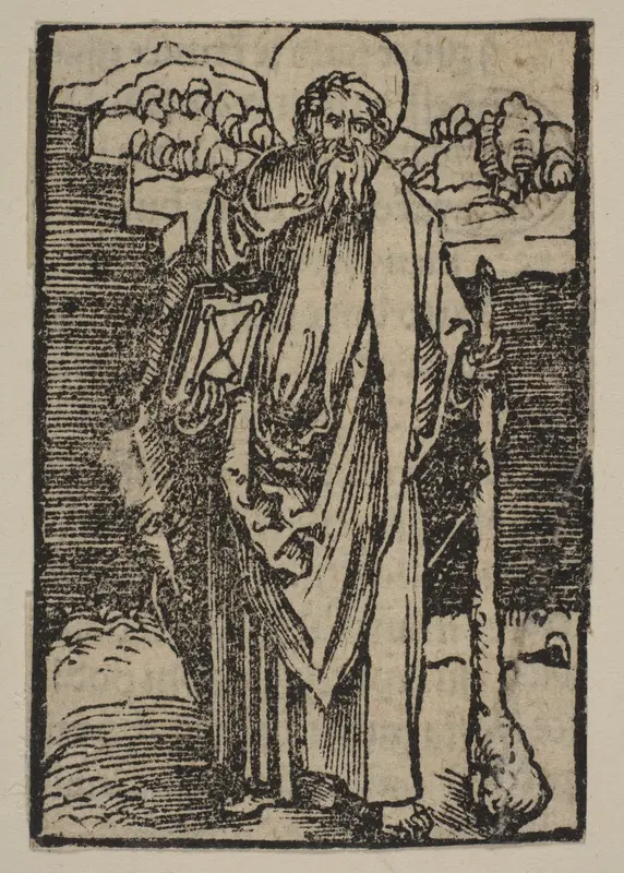 Saint Judas Wall Art by Albrecht Dürer - High-Resolution Digital Print
